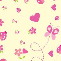 Papel de Parede Adesivo Infantil Joaninha - 035