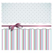 Papel de Parede Adesivo Infantil Listras Laço Quarto Menina - 778pcp Papel de Parede Adesivo Infantil Listras Laço Quarto Menina - 778pcp