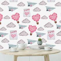 Papel de Parede Adesivo Infantil Love In Air N019107 0,58x3M