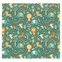 Papel de Parede Adesivo Infantil Safari Quarto Bebe - 800pcp Papel de Parede Adesivo Infantil Safari Quarto Bebe - 800pcp