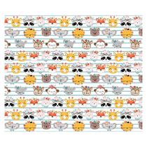 Papel de Parede Adesivo Infantil Safari Quarto Menina - 803pcm