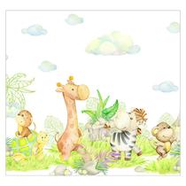 Papel de Parede Adesivo Infantil Safari Quarto Menino Menina - 627pcp Papel de Parede Adesivo Infantil Safari Quarto Menino Menina - 627pcp