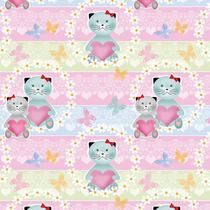Papel de Parede Adesivo Infantil Ursinhos - 085