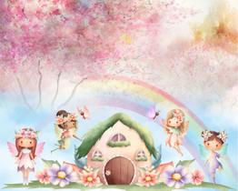 Papel de Parede Adesivo Jardim Fada - ALGIDECOR Papel de Parede Adesivo Jardim Fada - ALGIDECOR