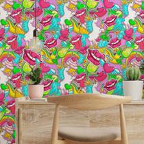 Papel De Parede Adesivo Jovem Stickers N014031 Rolo 0,58x3M Papel De Parede Adesivo Jovem Stickers N014031 Rolo 0,58x3M