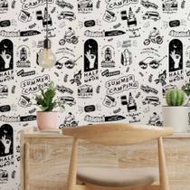 Papel De Parede Adesivo Jovem Stickers N014185 Rolo 0,58x3M Papel De Parede Adesivo Jovem Stickers N014185 Rolo 0,58x3M
