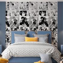 Papel De Parede Adesivo Lavável Arcos Abstratos Coloridos Gotas Coloridas