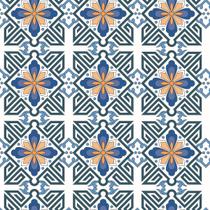 Papel de Parede Adesivo Lavável Azulejo Mosáico 12m
