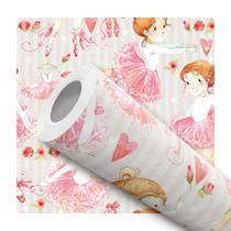 Papel De Parede Adesivo Lavável Ballet Bailarina Teen
