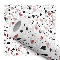 Papel De Parede Adesivo Lavável Banheiro Granilite Cacos Terrazo Quarto Escritório 12m Papel De Parede Adesivo Lavável Banheiro Granilite Cacos Terrazo Quarto Escritório 12m
