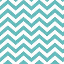 Papel De Parede Adesivo Lavável Chevron Verde-Água 6M