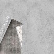 Papel De Parede Adesivo Lavavel Cimento Queimado 5m X 45cm