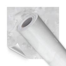 Papel de Parede Adesivo Lavavel Cimento Queimado Marmorizado Cinza 500x60cm Papel de Parede Adesivo Lavavel Cimento Queimado Marmorizado Cinza 500x60cm