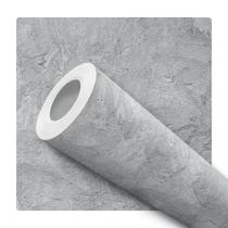 Papel de Parede Adesivo Lavável Decorativo Sala Quarto Cimento Queimado