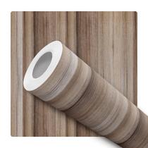Papel De Parede Adesivo Lavável Efeito Madeira Tons Natural