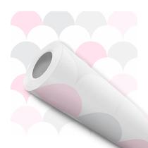Papel De Parede Adesivo Lavável Escamas Tons de Rosa Fofo Delicado Menina Quarto Infantil Maternidade Bebê Papel De Parede Adesivo Lavável Escamas Tons de Rosa Fofo Delicado Menina Quarto Infantil Maternidade Bebê
