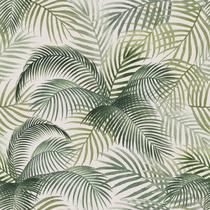 Papel De Parede Adesivo Lavável Folhas de Palmeira Tons Verdes Quarto Sala de Estar - Deliquadros