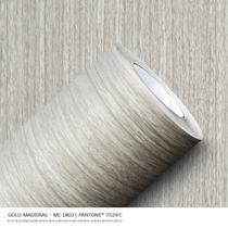 Papel de Parede Adesivo Lavavél Gold Vinil Madeira Carvalho 1,00 X 0,61