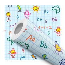 Papel De Parede Adesivo Lavável Infantil Triângulos Listrado Rosa Cinza Verde