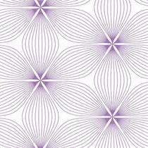 Papel De Parede Adesivo Lavável Lírio Roxo 3M