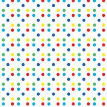 Papel de Parede Adesivo Lavável Mini Bolas Coloridas 3m