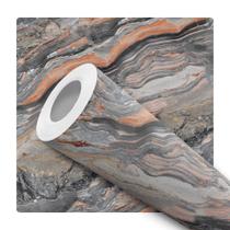 Papel De Parede Adesivo Lavável Moderno Efeito Tinta Óleo Cinza Abstrato Quarto Sala de Estar Papel De Parede Adesivo Lavável Moderno Efeito Tinta Óleo Cinza Abstrato Quarto Sala de Estar