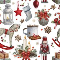 Papel De Parede Adesivo Lavável Natal Soldadinho Sala