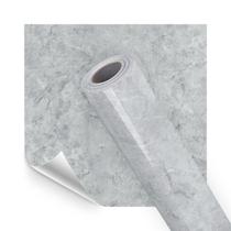 Papel de Parede Adesivo Lavavel Pedra Marmore Cinza Lagoa 500x60cm Papel de Parede Adesivo Lavavel Pedra Marmore Cinza Lagoa 500x60cm