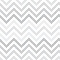 Papel De Parede Adesivo Lavável pra sala Chevron Cinza Zig Zag Quarto Sala de Estar