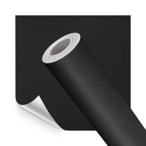Papel de Parede Adesivo Lavavel Preto Blackout Super Touch