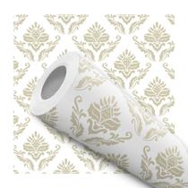 Papel De Parede Adesivo Lavável Provençal Arabescos 10m Papel De Parede Adesivo Lavável Provençal Arabescos 10m