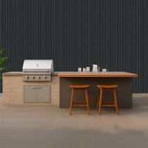 Papel De Parede Adesivo Lavável Ripado Madeira Moderna Para Quarto Sala Cozinha
