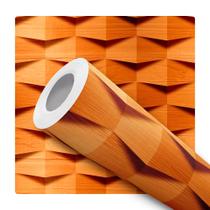 Papel De Parede Adesivo Lavável Sala Amadeirado Efeito Verniz 3D Papel De Parede Adesivo Lavável Sala Amadeirado Efeito Verniz 3D