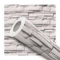 Papel De Parede Adesivo Lavável Sala Canjiquinha Efeito 3D Cinza Papel De Parede Adesivo Lavável Sala Canjiquinha Efeito 3D Cinza