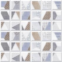 Papel De Parede Adesivo Lavável sala Ladrilhos Mult Color Mosaico Cozinha Banheiro