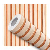 Papel De Parede Adesivo Lavável Sala Ripas Madeira Claro Papel De Parede Adesivo Lavável Sala Ripas Madeira Claro