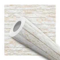 Papel De Parede Adesivo Lavável Sala Tijolinhos Pedra Filetes 3m Papel De Parede Adesivo Lavável Sala Tijolinhos Pedra Filetes 3m