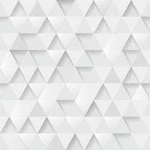 Papel De Parede Adesivo Lavável sala Triângulo 3D Abstrato 10m Papel De Parede Adesivo Lavável sala Triângulo 3D Abstrato 10m
