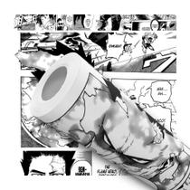 Papel De Parede Adesivo Lavável Sombra De Borboleta Amarela Sobre Mapa Mundo Em Cor Bege Quarto Sala de Estar