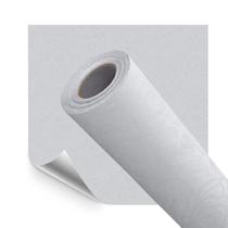 Papel de Parede Adesivo Lavavel Texturizado Arabesco Cinza Claro 500x60cm