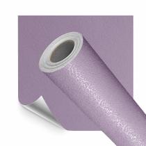 Papel de Parede Adesivo Lavavel Texturizado Casca Lilas