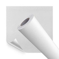 Papel de Parede Adesivo Lavavel Texturizado Diamante Branco 500x60cm Papel de Parede Adesivo Lavavel Texturizado Diamante Branco 500x60cm