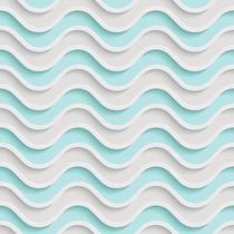 Papel de Parede Adesivo Linha Ondulada Ondulação Branco e Azul Efeito 3D Moderno Quarto Sala de Estar Papel de Parede Adesivo Linha Ondulada Ondulação Branco e Azul Efeito 3D Moderno Quarto Sala de Estar