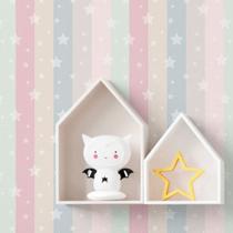 Papel de Parede Adesivo Listrado Stars N019029 0,58x3M