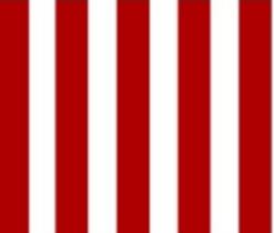 Papel de Parede Adesivo Listrado Vermelho e Branco LT151 3METROSX57CM