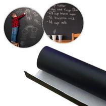 Papel de Parede Adesivo Lousa Quadro Negro para Escrever com Giz Decorativo 4mx45cm