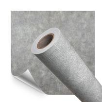 Papel de Parede Adesivo Marmorizado Decor Cimento Queimado Claro 5M x 60cm Papel de Parede Adesivo Marmorizado Decor Cimento Queimado Claro 5M x 60cm