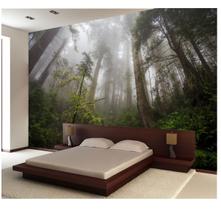 Papel de parede Adesivo Paisagem Floresta 7,3m² Natureza 21 - Quartinhodecorado