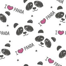 Papel De Parede Adesivo Panda Love Ursinho Pet Animais Quarto 10m