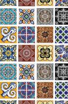 Papel de Parede Adesivo para Banheiro Cozinha Azulejo Português AZ 34 Papel de Parede Adesivo para Banheiro Cozinha Azulejo Português AZ 34